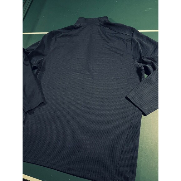 RARE Peet’s Coffee Logo 1/4 Zip Long Sleeve Performance Shirt LARGE Employee - Picture 7 of 8